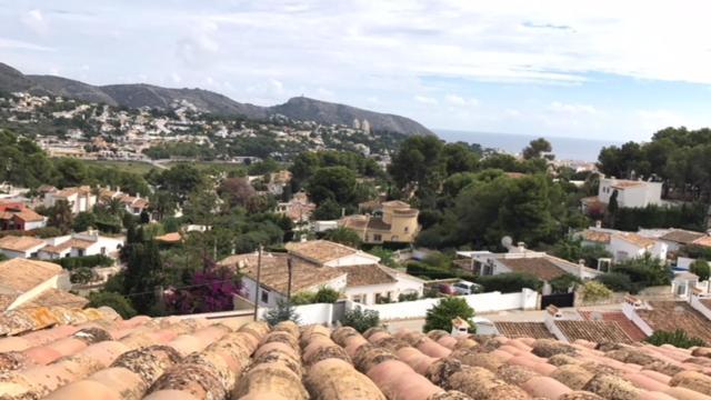 Atico-Penthouse En Moraira Con Vistas Al Mar Apartamento Teulada Exterior foto