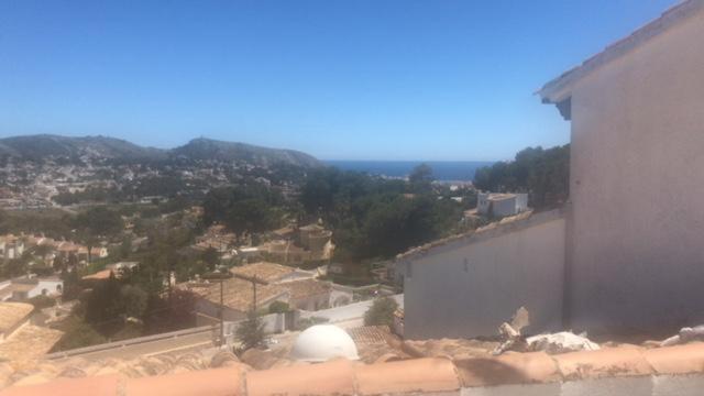 Atico-Penthouse En Moraira Con Vistas Al Mar Apartamento Teulada Exterior foto