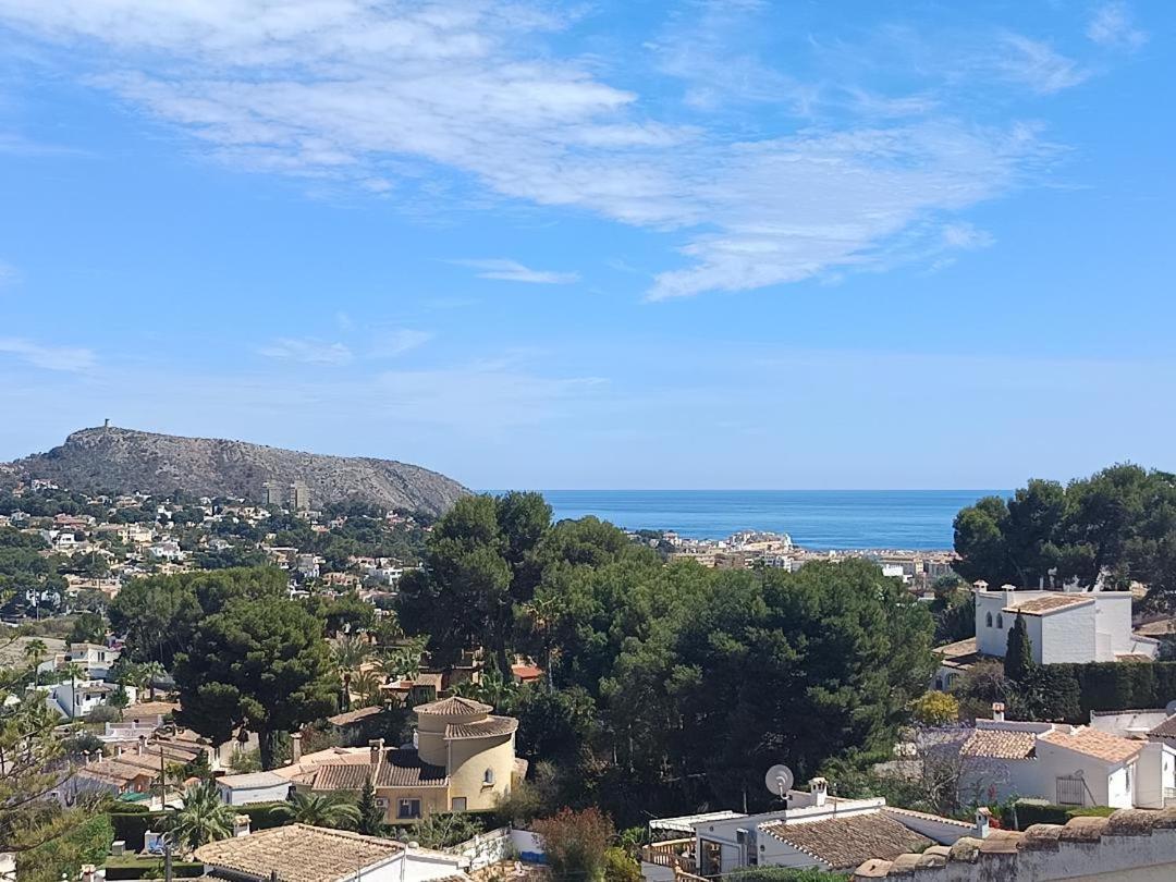 Atico-Penthouse En Moraira Con Vistas Al Mar Apartamento Teulada Exterior foto
