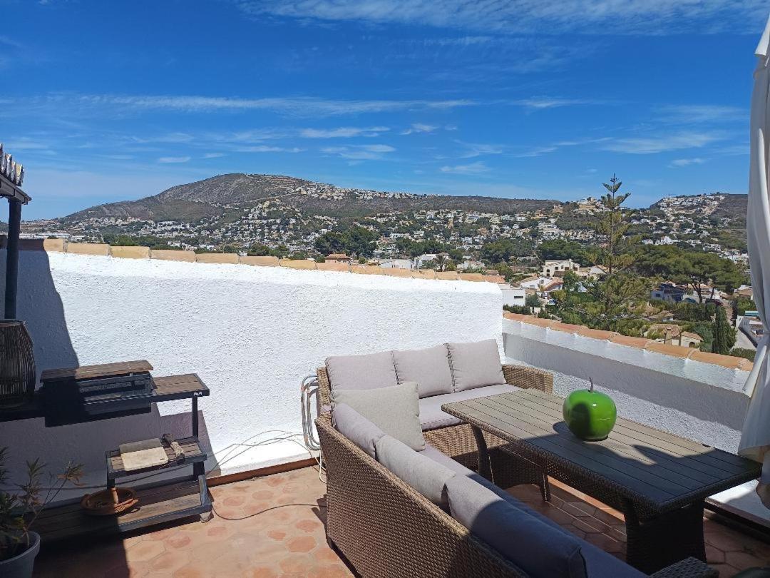 Atico-Penthouse En Moraira Con Vistas Al Mar Apartamento Teulada Exterior foto